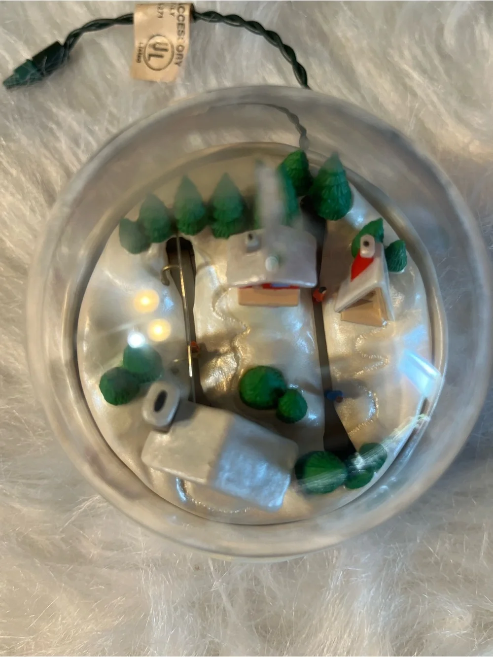 Hallmark Light and Motion “Ski Time” Ornament